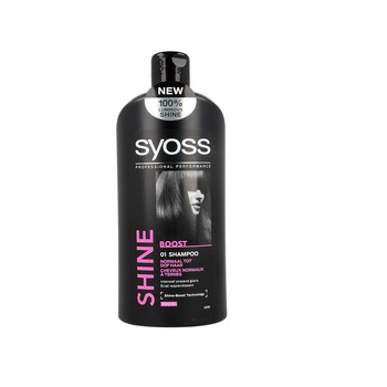 Sampon pentru par, Syoss, Shine Boost, 500 ml Sampon pentru par, Syoss, Shine Boost, 500 ml