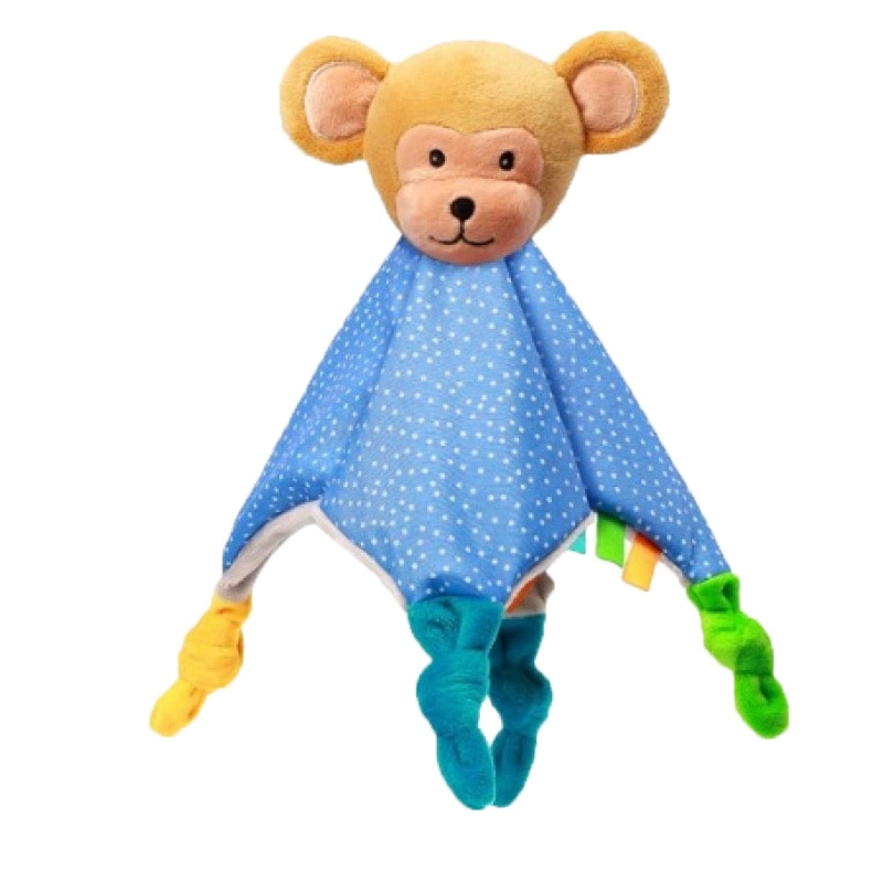 Jucarie din plus pentru bebelusi BabyOno Maimuta 625, Multicolor