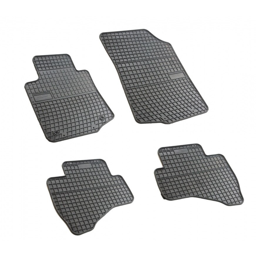 Set 4 presuri din cauciuc negru antiaderent Covoare cauciuc CITROEN C1 2005-2014