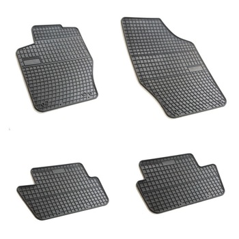 Set 4 covorase/presuri din cauciuc negru antiaderent dedicate Seat Ateca 2016 in prezent Set 4 covorase/presuri din cauciuc negru antiaderent dedicate Seat Ateca 2016 in prezent