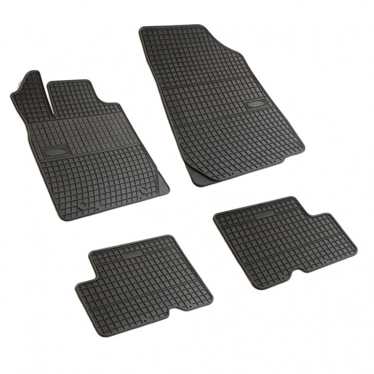 Set 4 presuri din cauciuc negru antiaderent DACIA SANDERO 2008-2012