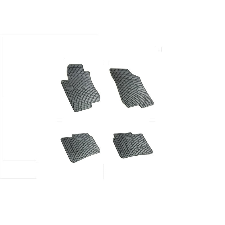 Set 4 presuri din cauciuc negru antiaderent FIAT SCUNDO II din 2006 in prezent