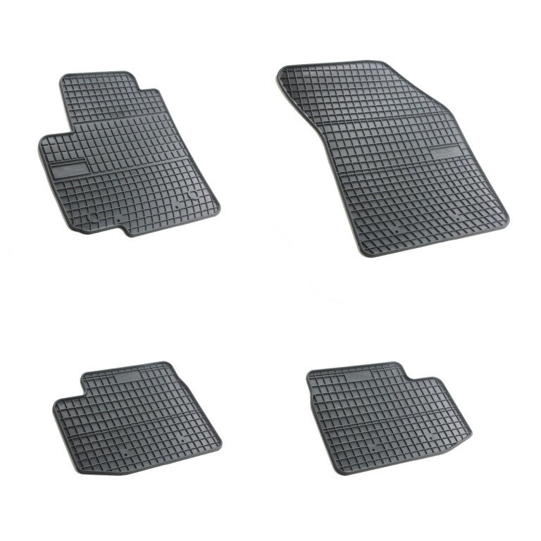 Set 4 presuri din cauciuc negru antiaderent FIAT SEDICI din 2006 in prezent