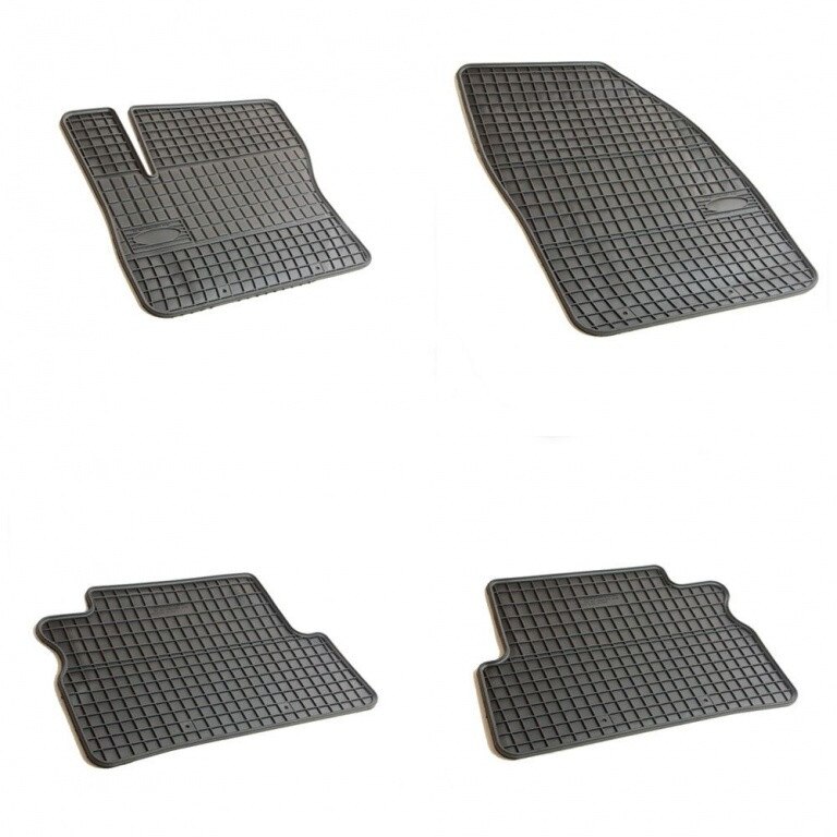 Set 4 presuri din cauciuc negru antiaderent Ford C-Max 2003-2010