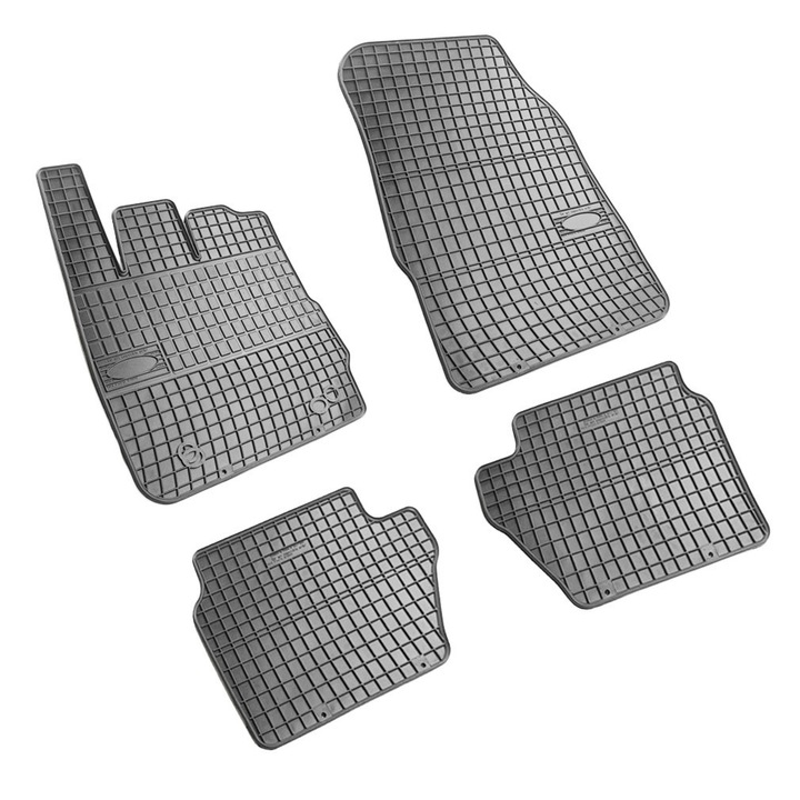 Set 4 presuri din cauciuc negru antiaderent FORD FIESTA MK VII din 2008 in prezent