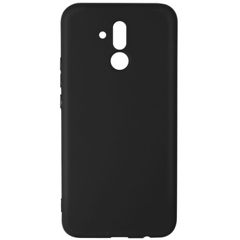 Husa de protectie Lemontti Silky pentru Huawei Mate 20 Lite, Black