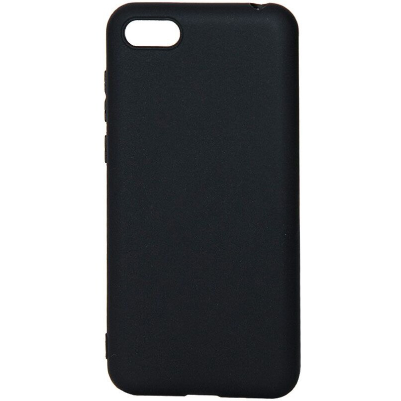 Husa de protectie Lemontti Silky pentru Huawei Y5 2018, Negru