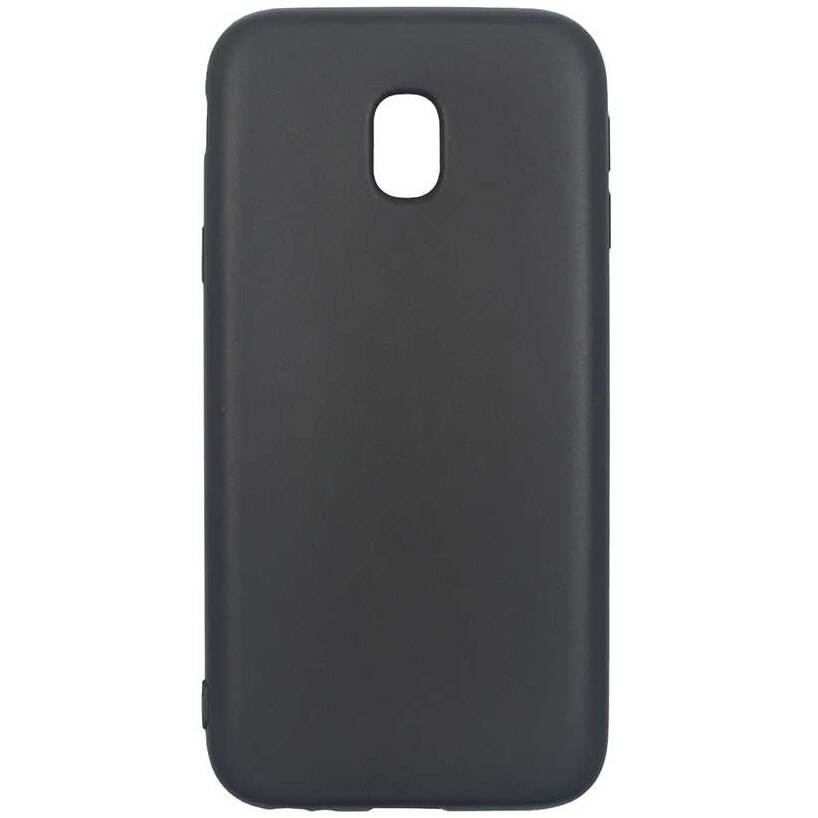 Husa de protectie Lemontti Silky pentru Samsung Galaxy J3 2017, Negru