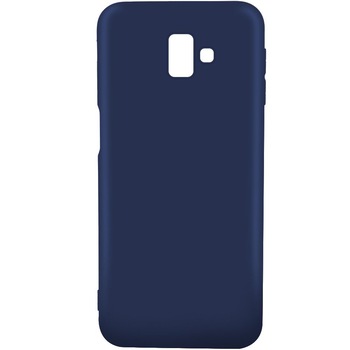 Husa de protectie Lemontti Silky pentru Samsung Galaxy J6 Plus, Blue