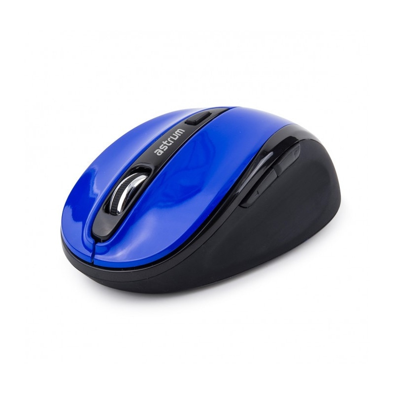 Mouse Optic Astrum MW250 Aero Mini Wireless Negru / Albastru