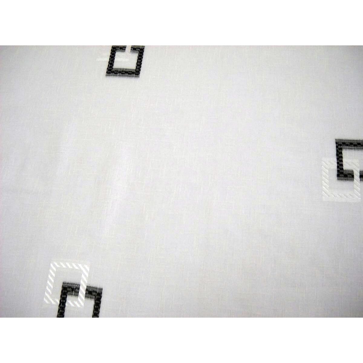 Perdea iMKⓇ din poliester, fir de plumb, latime 280 cm, multicolor