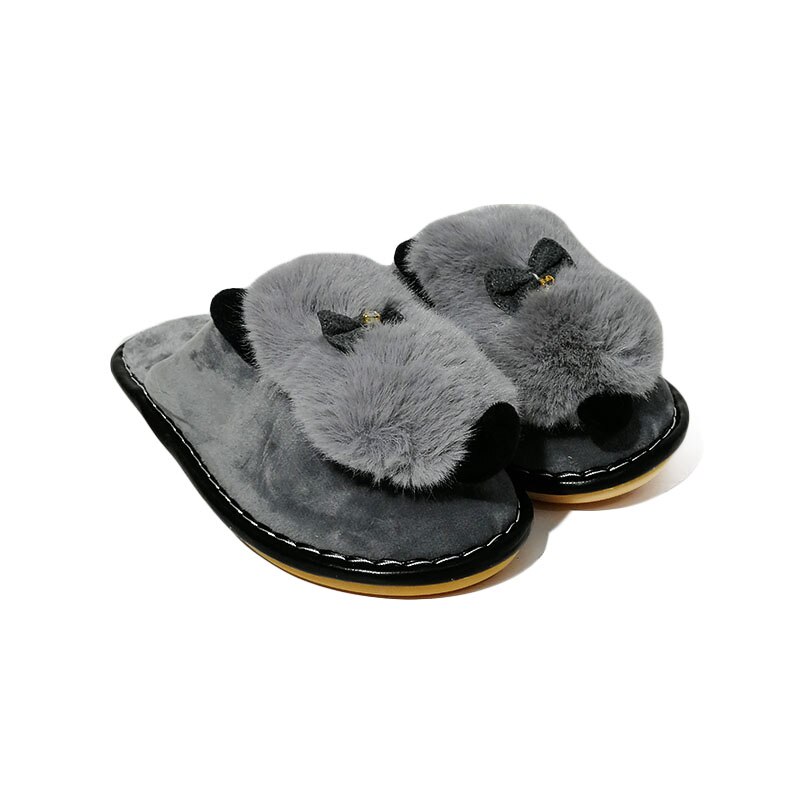 Papuci casa dama Kitty, Gri, 36-37