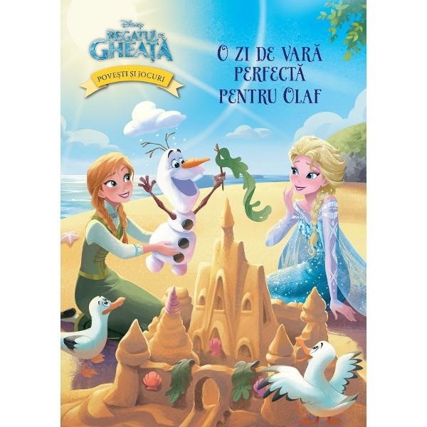 Set carte + Jucarie: O zi de vara perfecta pentru Olaf + Jumbo activity set