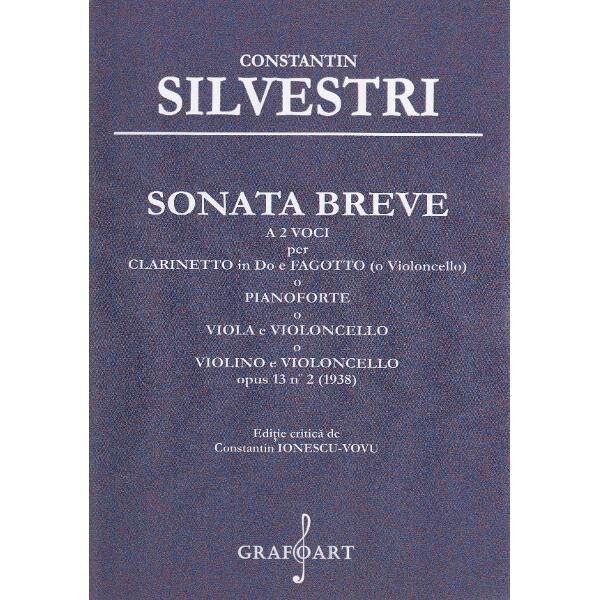 Sonata Breve a 2 voci per Clarinetto in Do e Fagotto - Constantin Silvestri