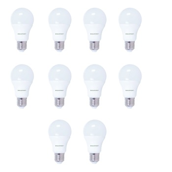 Set 10 becuri LED Blaupunkt A65, 15W, A+, 100W, E27, 2700 K Set 10 becuri LED Blaupunkt A65, 15W, A+, 100W, E27, 2700 K