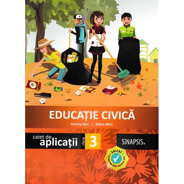 upright Hidden From Educatie Civica - Clasa 3 - Caiet De Aplicatii - Simona Brie, Adina Micu -  eMAG.ro