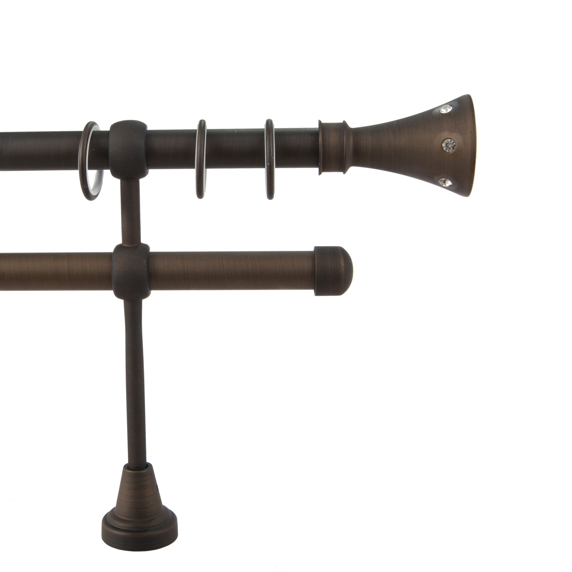 Galerie dubla Carter,grosime 19mm, maro, 300 cm