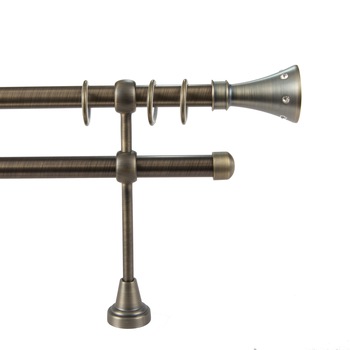 Galerie dubla Carter,grosime 19mm, patyna, 160 cm Galerie dubla Carter,grosime 19mm, patyna, 160 cm