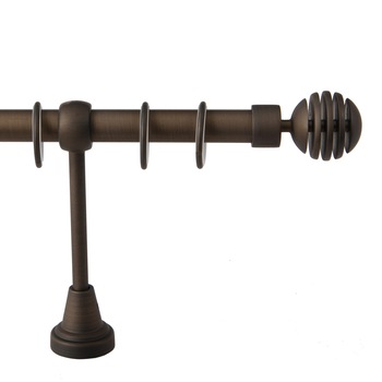 Galerie simpla Saturn ,grosime 19mm, maro, 160 cm Galerie simpla Saturn ,grosime 19mm, maro, 160 cm