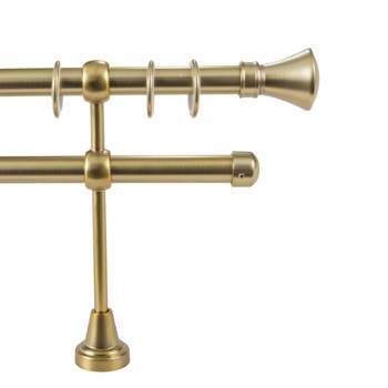 Galerie dubla Prince ,grosime 19mm, gold, 240 cm Galerie dubla Prince ,grosime 19mm, gold, 240 cm