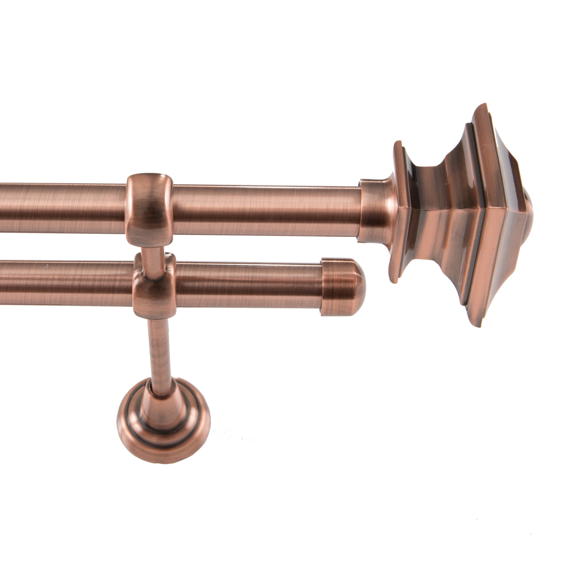 Galerie dubla Verdi ,grosime 19mm, cupru, 240 cm
