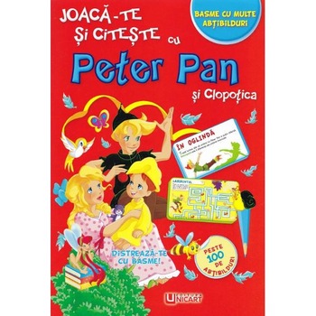Joaca-te si citeste cu Peter Pan si Clopotica Joaca-te si citeste cu Peter Pan si Clopotica