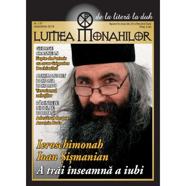Lumea monahilor Nr. 137 Noiembrie 2018
