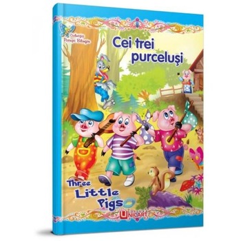 Povesti bilingve - Cei trei purcelusi Povesti bilingve - Cei trei purcelusi