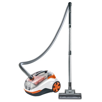 Aspirator fara sac Thomas Cycloon Hybrid pet& friends 786550, sistem easyBox, 1400 W, 3 trepte de viteza, filtru HEPA13, filtre carbon, Portocaliu