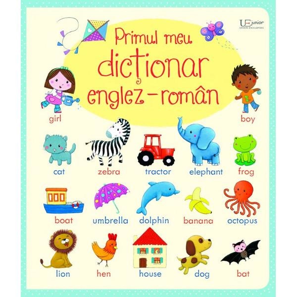 Primul meu dictionar englez-roman (Usborne) - Felicity Brooks, Rosalinde Bonnet