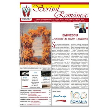 Revista Scrisul Romanesc Nr. 9 din 2018 Revista Scrisul Romanesc Nr. 9 din 2018