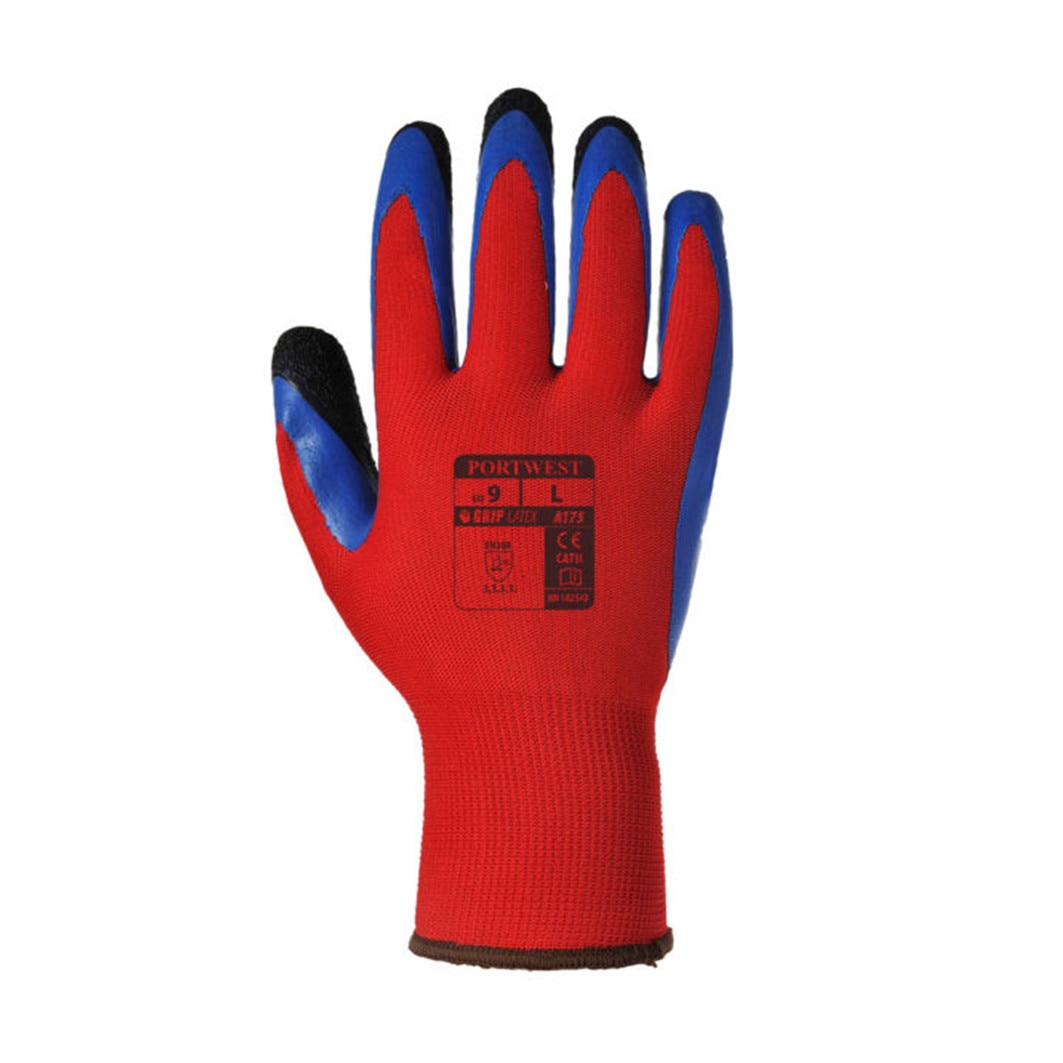 Manusi Duo-Flex, SafetyZone, Rosu / albastru, XL