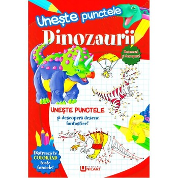 Uneste punctele - Dinozaurii Uneste punctele - Dinozaurii