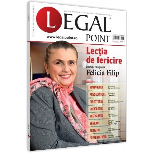 Revista Legal Point nr.1 din 2018