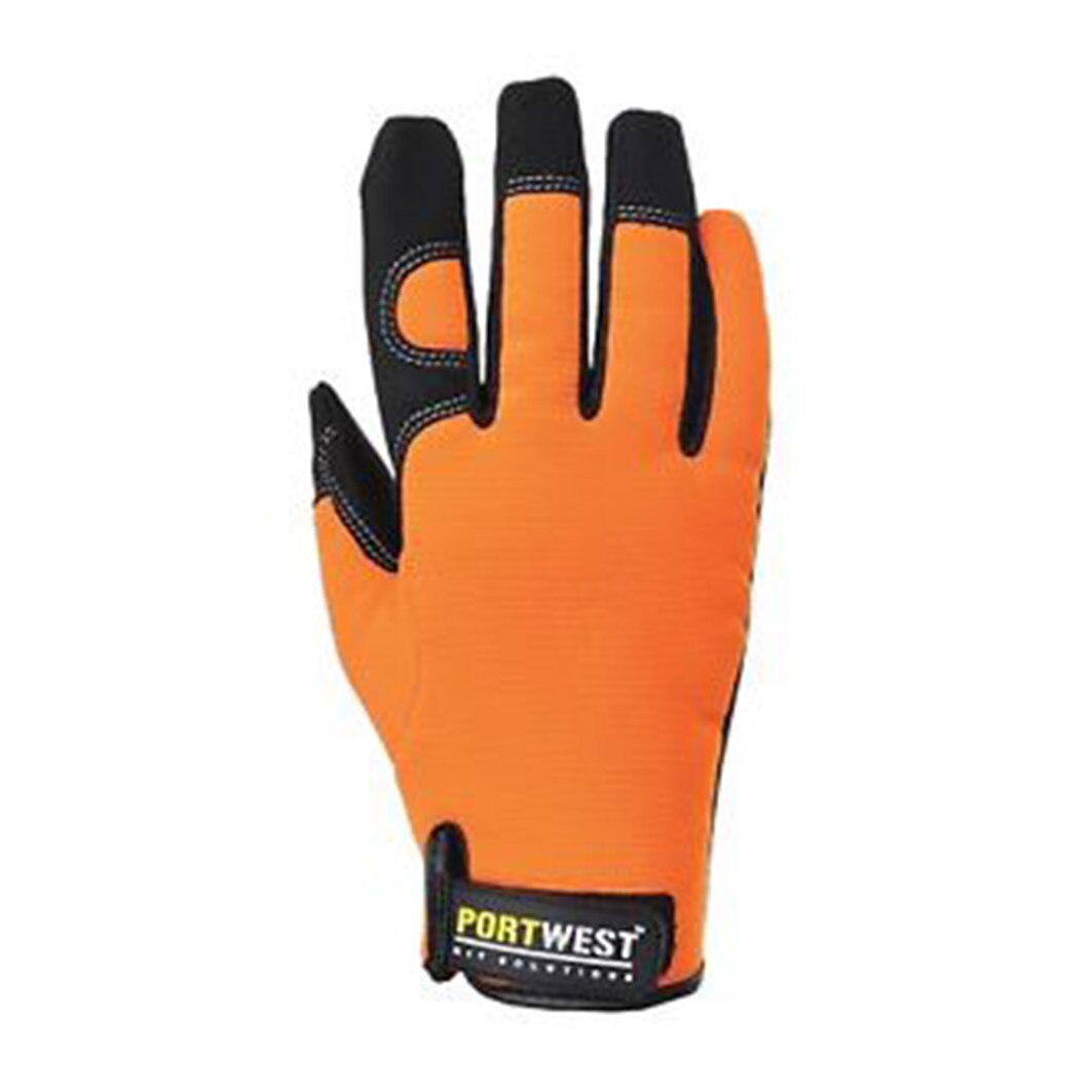 Manusi pentru Uz General - Performanta Inalta, SafetyZone, Portocaliu / Negru, L