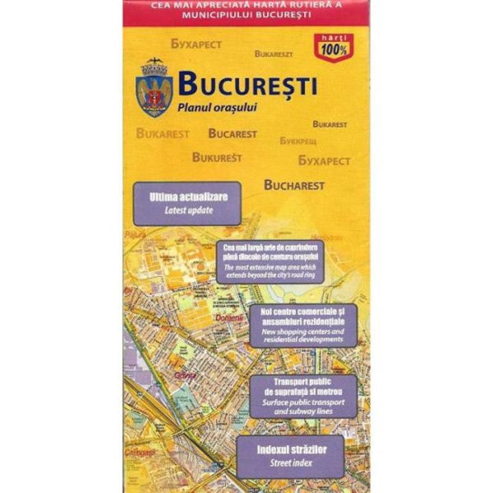 Harta Bucuresti