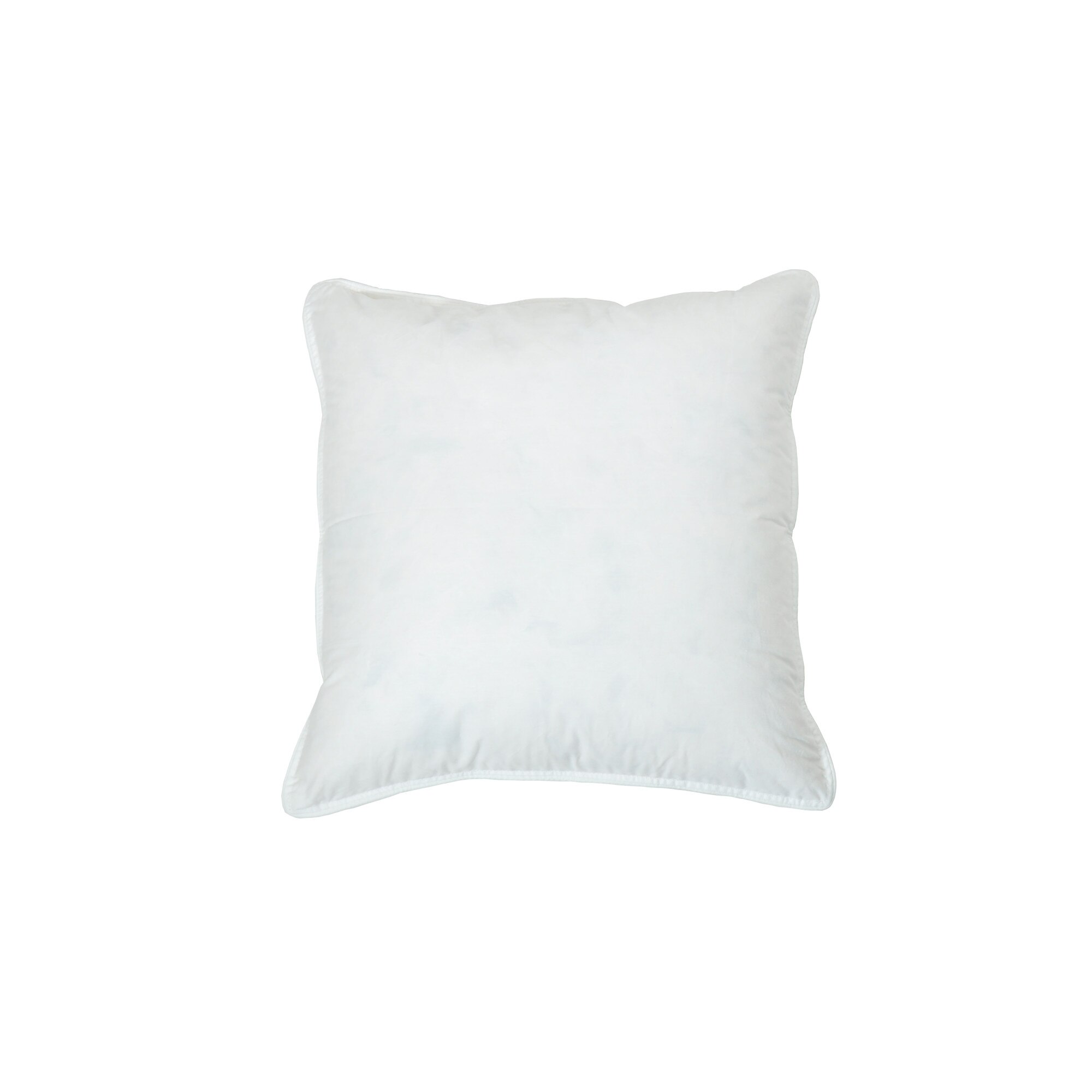 Perna din pene si puf de gasca, 70x70 cm, Alb uni