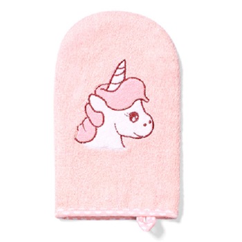 Manusa pentru baita din fibra de bambus roz Manusa pentru baita din fibra de bambus roz