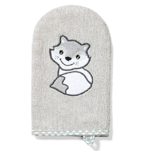 Manusa pentru baita Baby Ono din fibra de bambus gri