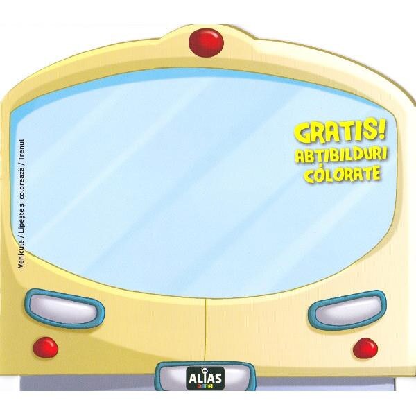 Trenul. Abtibilduri colorate