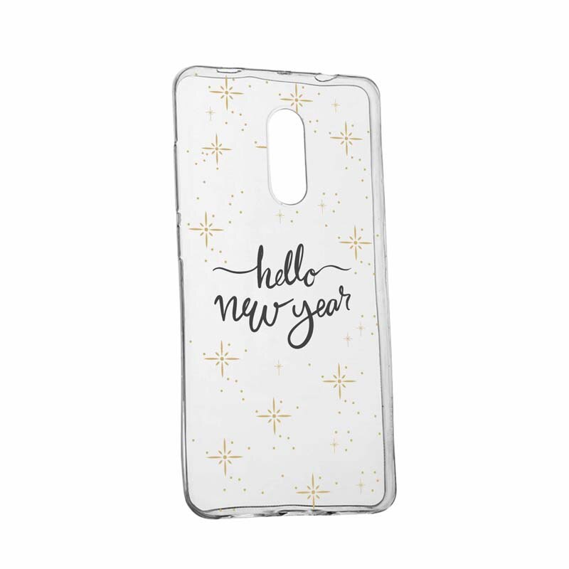 Husa pentru Xiaomi Pocophone F1, Silicon, Slim, Hello New Year, 173