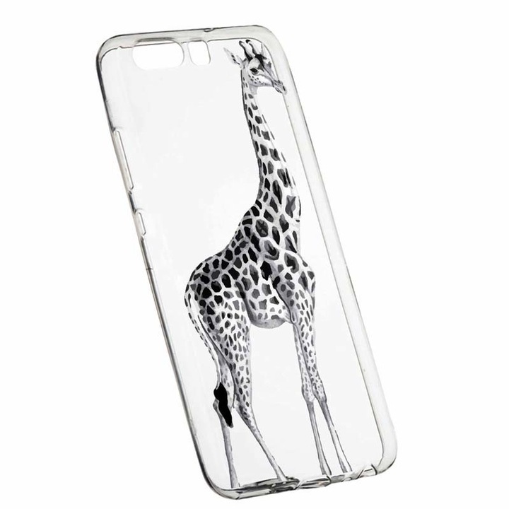 Husa pentru Huawei Y6 Prime 2018 / Y6 2018, Silicon, Slim, Girafa, 175