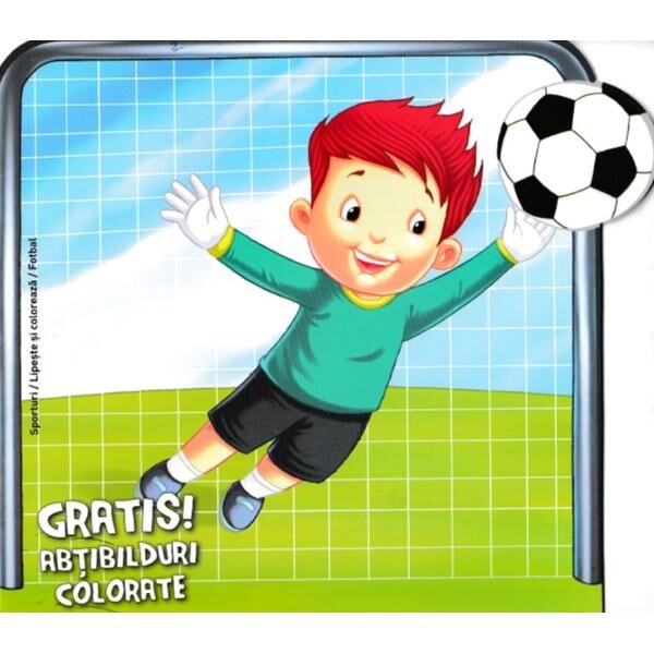 Fotbal. Abtibilduri colorate