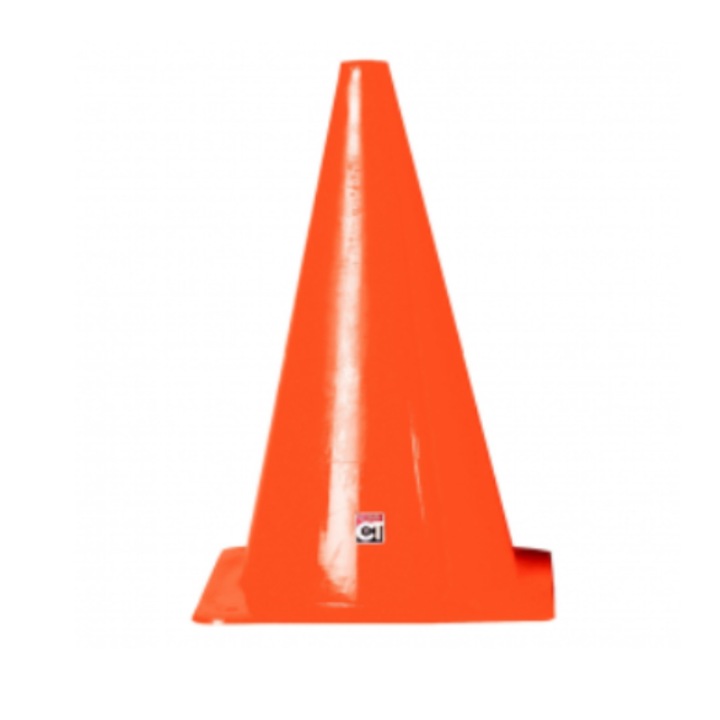 Kúp típusú mérföldkő, magassága 30 cm, Narancs