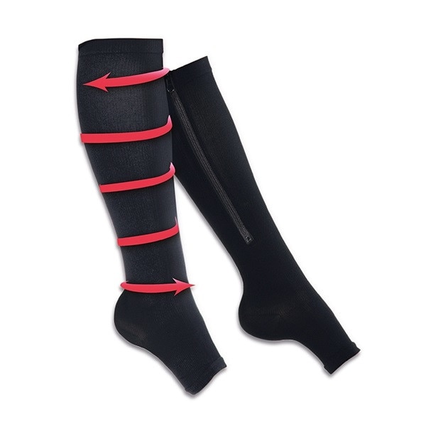 Zipper Socks - ciorapi compresivi pentru varice — smartuniversetech.ro