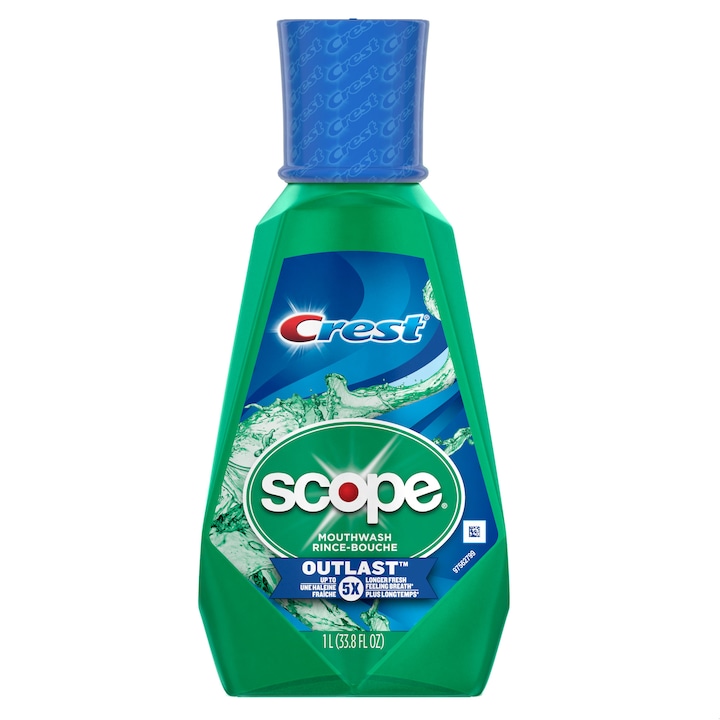 Вода за уста Crest Scope Outlast, 1000 мл