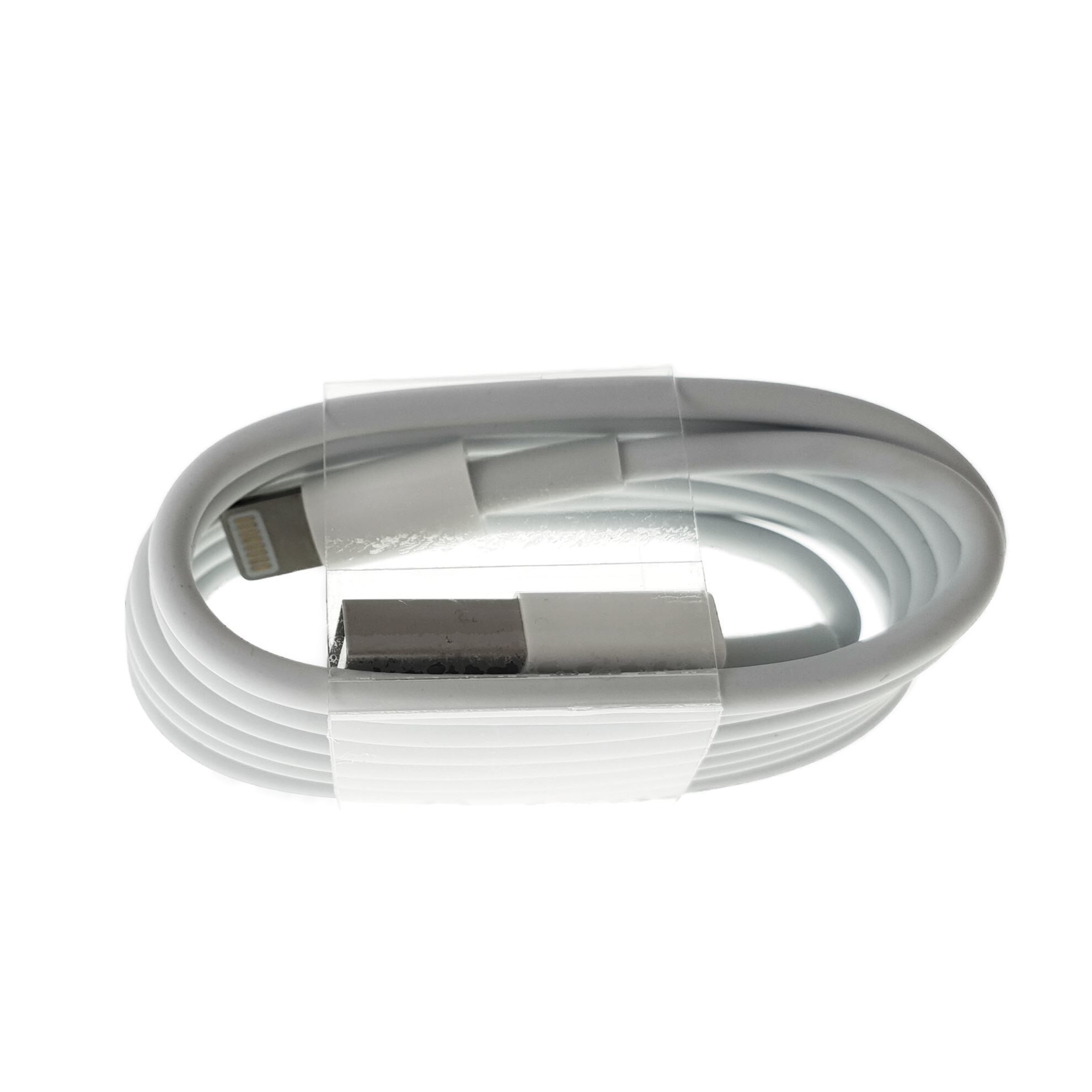 Cablu Omega, compatibil lightning, de calitate superioara, 2A, 1 m, alb