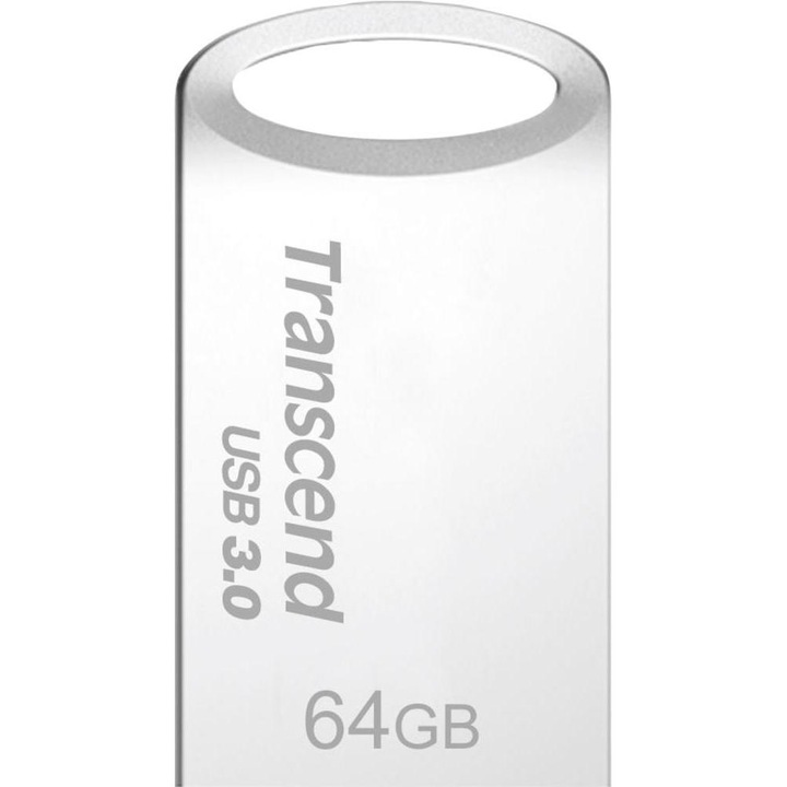 USB памет Transcend JetFlash® 710S 64GB, USB 3.0, Shock/Dust/Waterproof, Silver