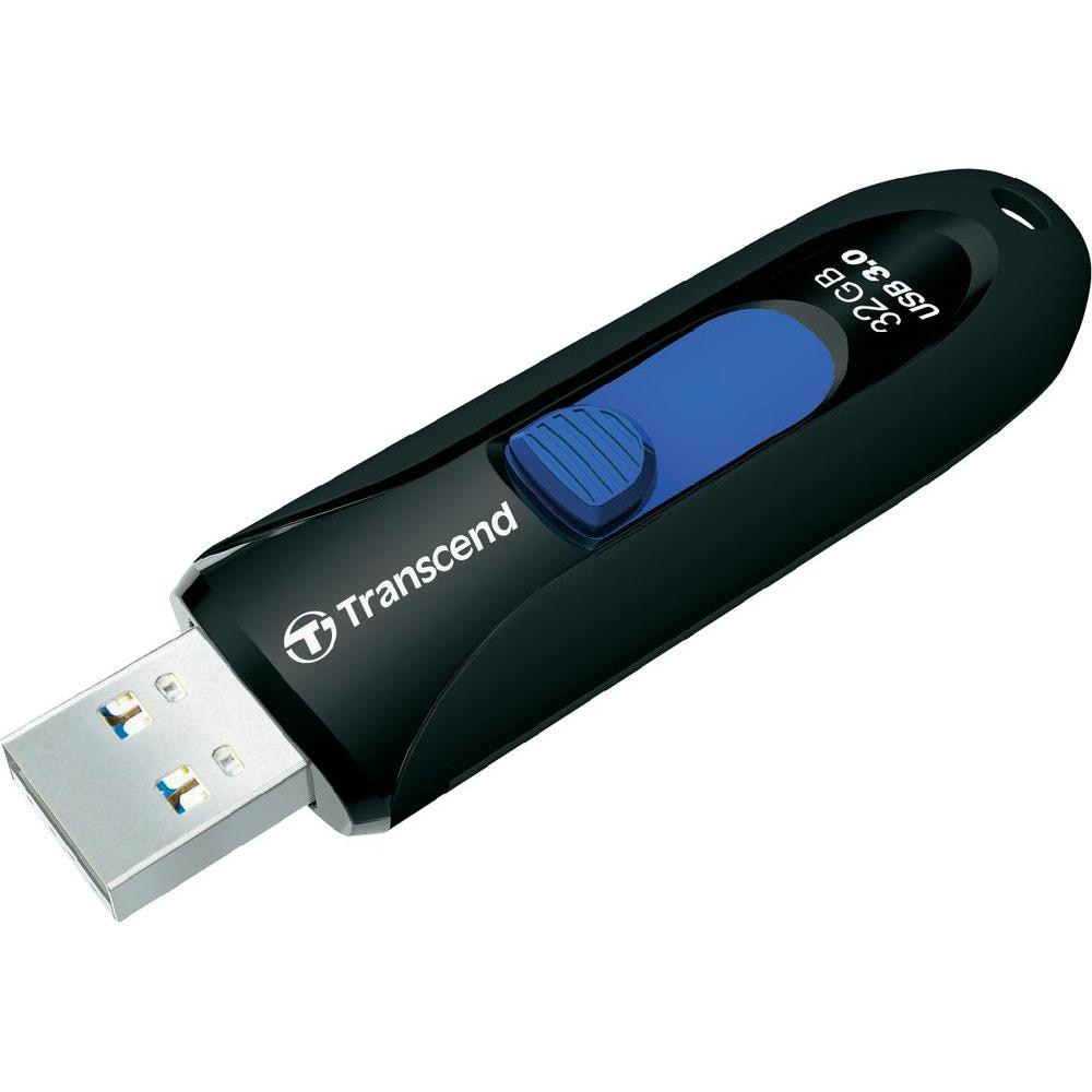 Memorie USB Transcend JetFlash® 790 32GB, USB 3.0, Black/Blue