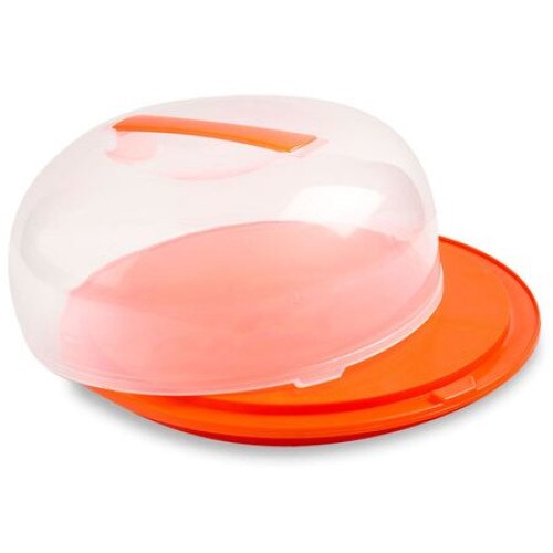 Cutie iMK® pentru prajituri , Rotunda, Ermetica, Orange